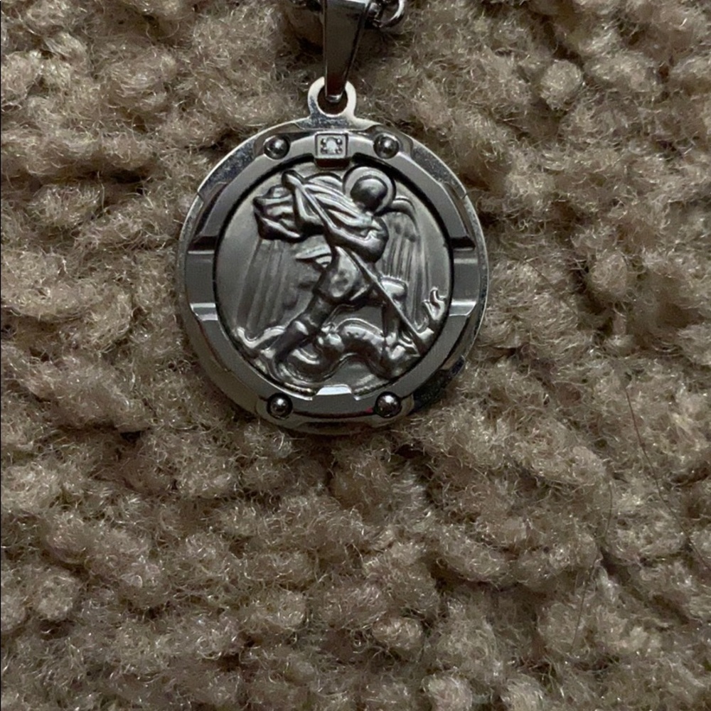 Men’s Saint Michael Necklace
